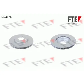FTE BS4674 - Jeu de 2 disques de frein avant