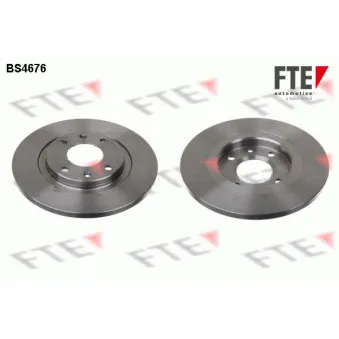 FTE BS4676 - Jeu de 2 disques de frein avant
