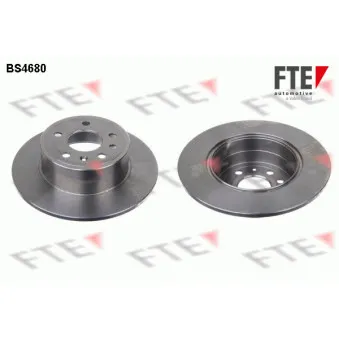FTE BS4680 - Jeu de 2 disques de frein arrière