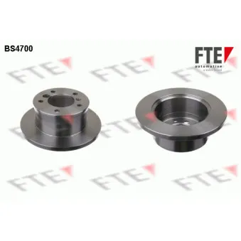 FTE BS4700 - Jeu de 2 disques de frein arrière