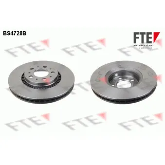 Jeu de 2 disques de frein avant FTE OEM 2741702