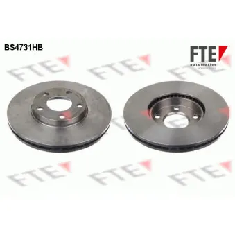 FTE BS4731HB - Jeu de 2 disques de frein avant