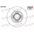 FTE BS4738LS - Jeu de 2 disques de frein arrière