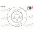 FTE BS4742 - Jeu de 2 disques de frein avant