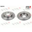 FTE BS4745 - Jeu de 2 disques de frein avant