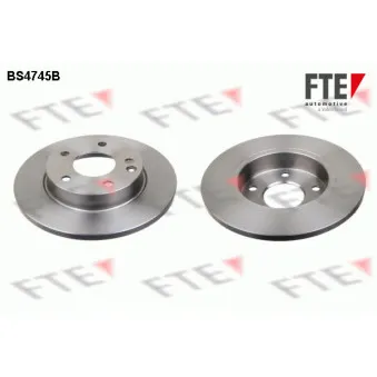 FTE BS4745B - Jeu de 2 disques de frein avant
