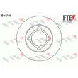 FTE BS4748 - Jeu de 2 disques de frein avant