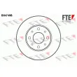 FTE BS4749B - Jeu de 2 disques de frein avant