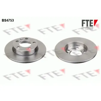 FTE BS4753 - Jeu de 2 disques de frein arrière