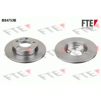 FTE BS4753B - Jeu de 2 disques de frein arrière