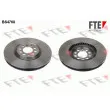 FTE BS4768 - Jeu de 2 disques de frein avant