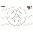 FTE BS4769B - Jeu de 2 disques de frein avant