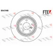 FTE BS4786B - Jeu de 2 disques de frein arrière