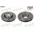 Jeu de 2 disques de frein avant FTE [BS4788]