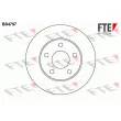 FTE BS4797 - Jeu de 2 disques de frein avant