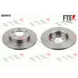 FTE BS4816 - Jeu de 2 disques de frein arrière
