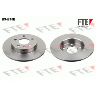 FTE BS4816B - Jeu de 2 disques de frein arrière