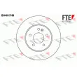 FTE BS4817HB - Jeu de 2 disques de frein avant