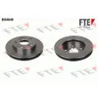 FTE BS4849 - Jeu de 2 disques de frein avant