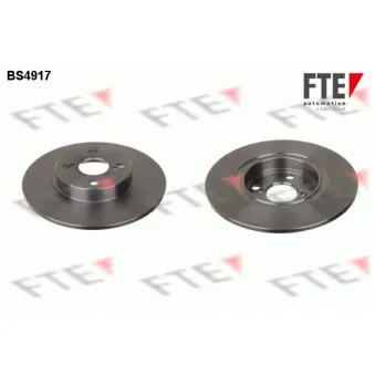 Jeu de 2 disques de frein arrière FTE OEM 4243112170