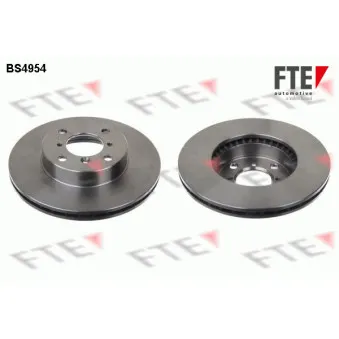 FTE BS4954 - Jeu de 2 disques de frein avant