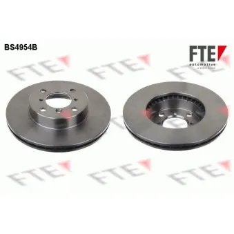 FTE BS4954B - Jeu de 2 disques de frein avant