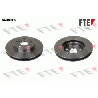 FTE BS4991B - Jeu de 2 disques de frein avant