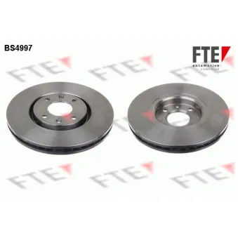FTE BS4997 - Jeu de 2 disques de frein avant