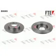FTE BS5003 - Jeu de 2 disques de frein arrière