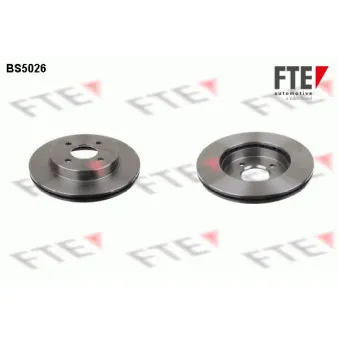 FTE BS5026 - Jeu de 2 disques de frein avant