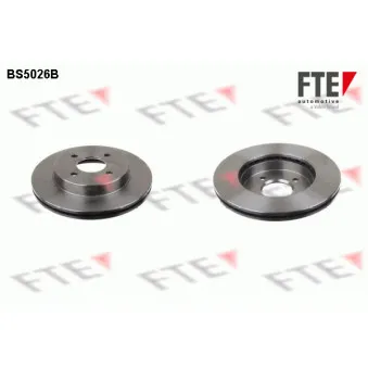 Jeu de 2 disques de frein avant FTE OEM 402062N301