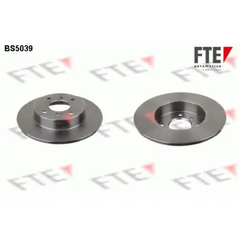 Jeu de 2 disques de frein arrière FTE OEM 4320699J04