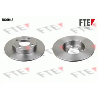 FTE BS5043 - Jeu de 2 disques de frein arrière
