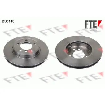 FTE BS5146 - Jeu de 2 disques de frein avant