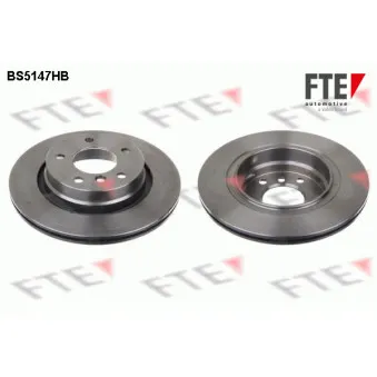 FTE BS5147HB - Jeu de 2 disques de frein arrière