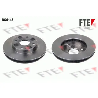 Jeu de 2 disques de frein avant FTE OEM B26Y3325XA