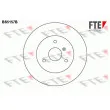 FTE BS5157B - Jeu de 2 disques de frein avant