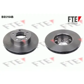 Jeu de 2 disques de frein avant FTE OEM 7700314064