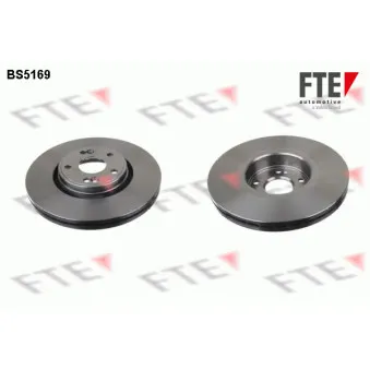 FTE BS5169 - Jeu de 2 disques de frein avant