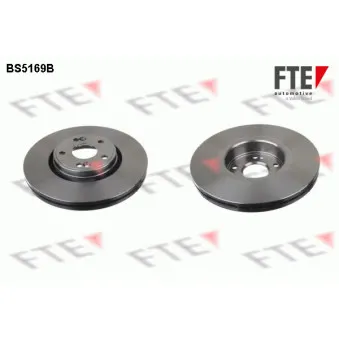 FTE BS5169B - Jeu de 2 disques de frein avant