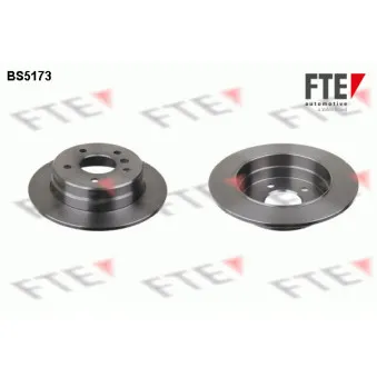 Jeu de 2 disques de frein arrière FTE OEM 1684230212