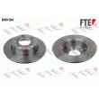 FTE BS5184 - Jeu de 2 disques de frein arrière