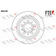FTE BS5196 - Jeu de 2 disques de frein arrière