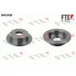 FTE BS5202B - Jeu de 2 disques de frein arrière