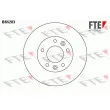 FTE BS5203 - Jeu de 2 disques de frein avant