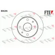 FTE BS5205 - Jeu de 2 disques de frein avant