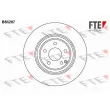FTE BS5207 - Jeu de 2 disques de frein avant
