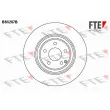 FTE BS5207B - Jeu de 2 disques de frein avant