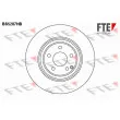 FTE BS5207HB - Jeu de 2 disques de frein avant
