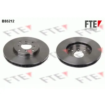 FTE BS5212 - Jeu de 2 disques de frein avant